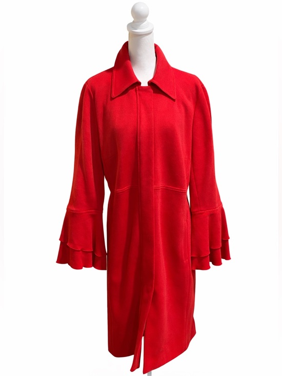 INC International Concepts Jackets & Blazers - ❤️ INC International Concepts Red Jacket XL Ruffle Tiered Sleeve ❤️